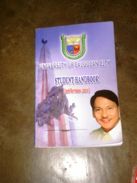 university of caloocan city student handbook